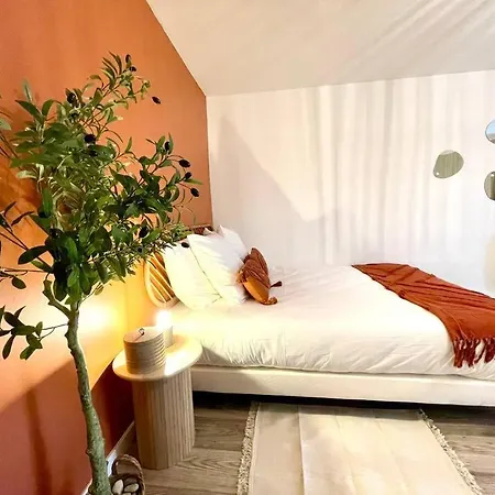 Grand Studio Chez Soi - Queen Size Bed - Terrasse Oyonnax Exterior photo